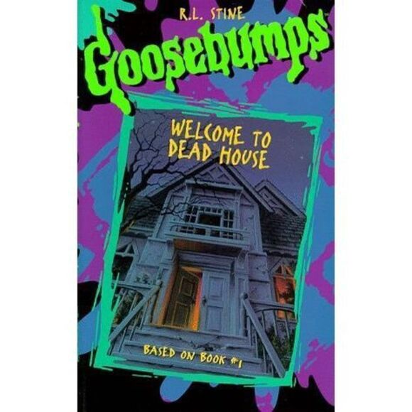 Goosebumps Welcome To The Dead House VHS Cassette Tape - Picture 2 of 2